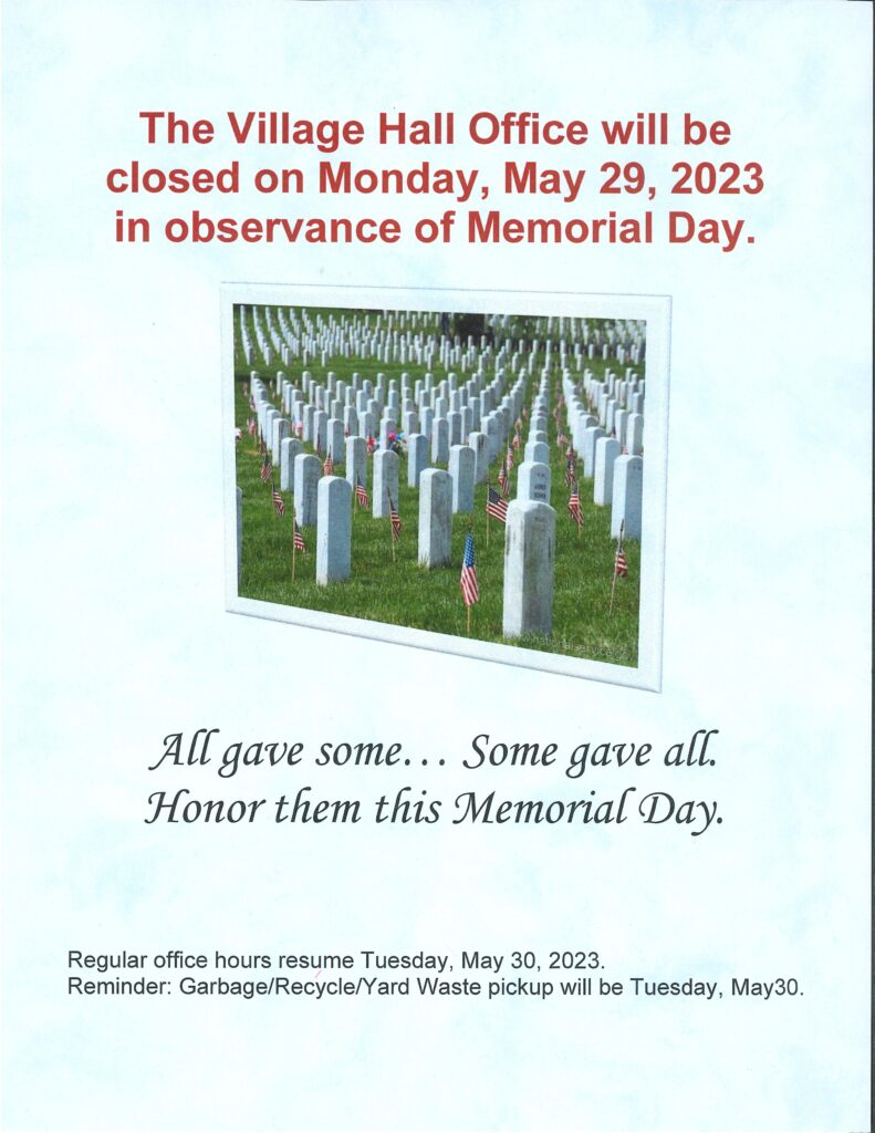 2023 Memorial Day post