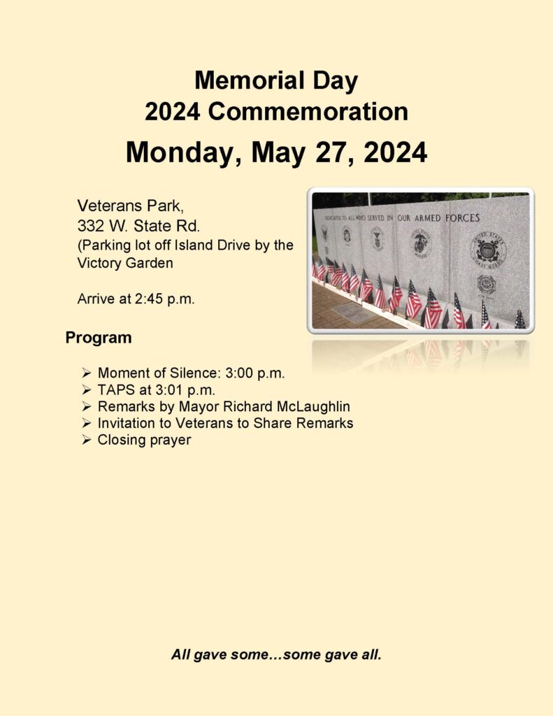Memorial Day Commemoration 2024