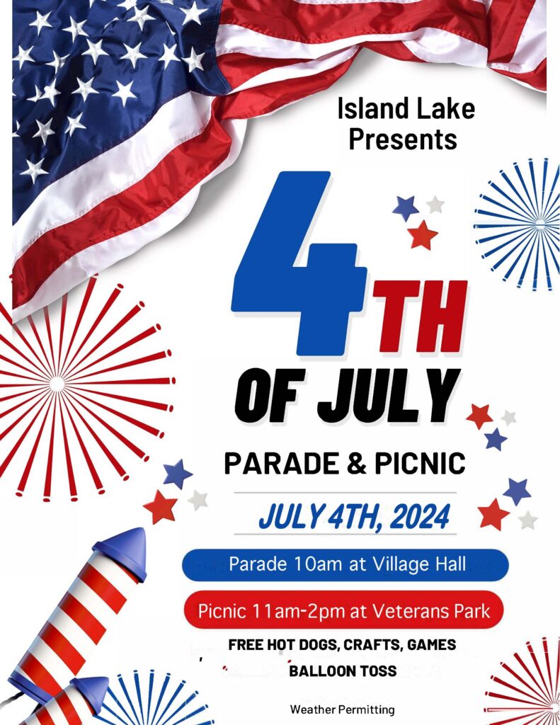 4th of July 2024 flyer