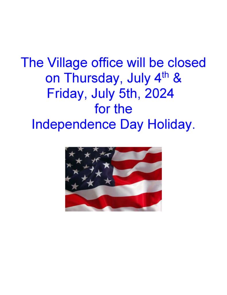 Office Closed July 4th, 2024