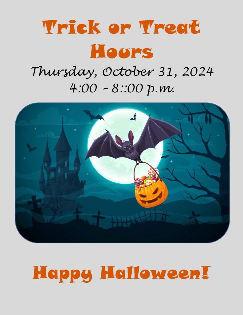 2024 Trick or Treat hours 2024