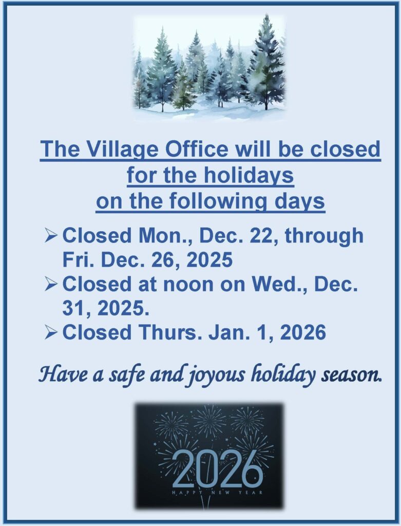 Holiday Office Closures Dec 2025, Jan 2026