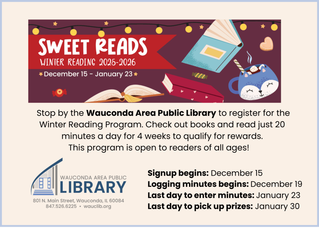 Wauconda Area Public Library Winter Reading
