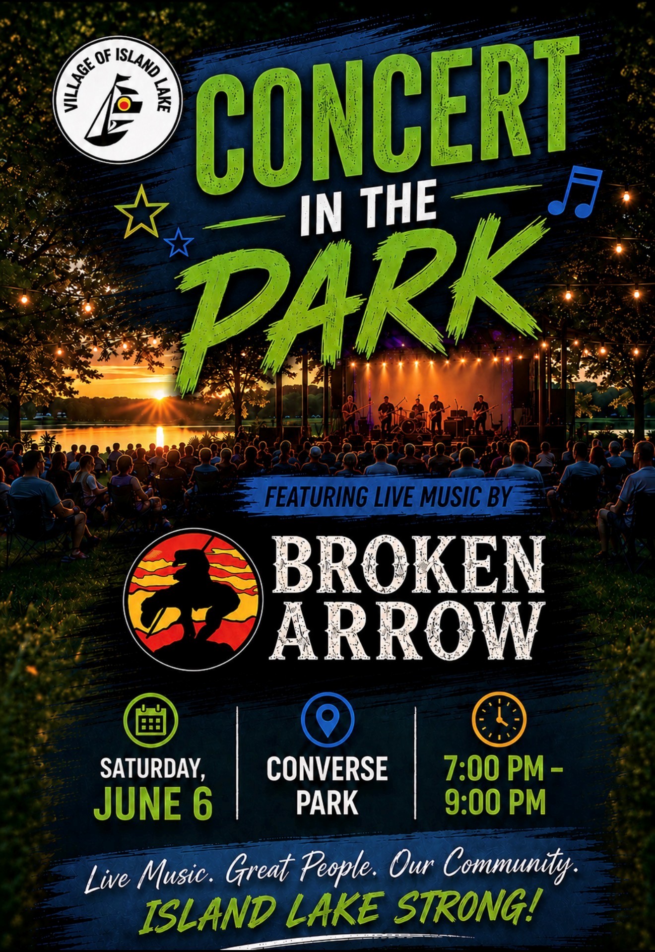 Broken Arrow Concert in the Park 6-6-2026 Broken Arrow Concert in the Park 6-6-2026