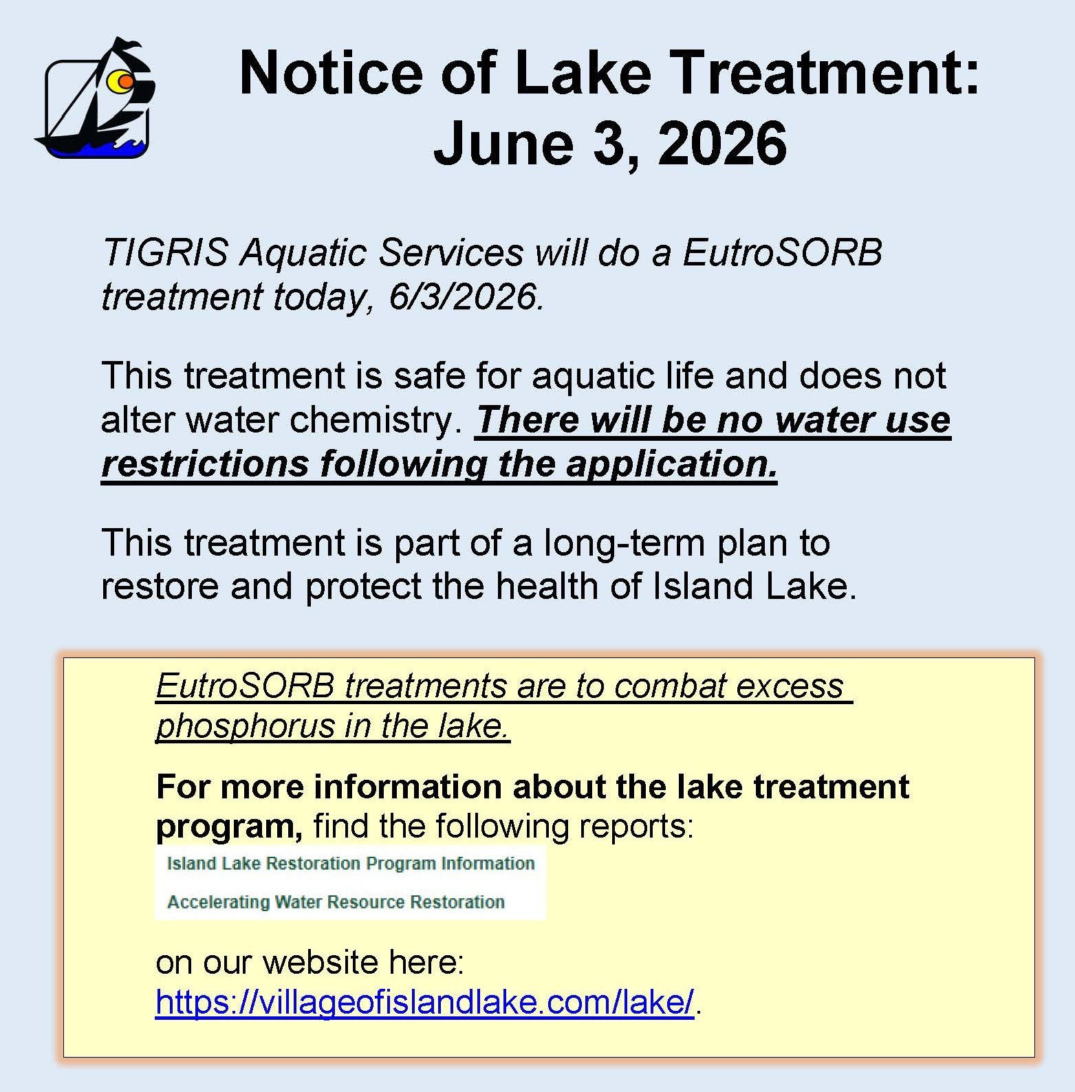 6-3-2026 Treatment Notice