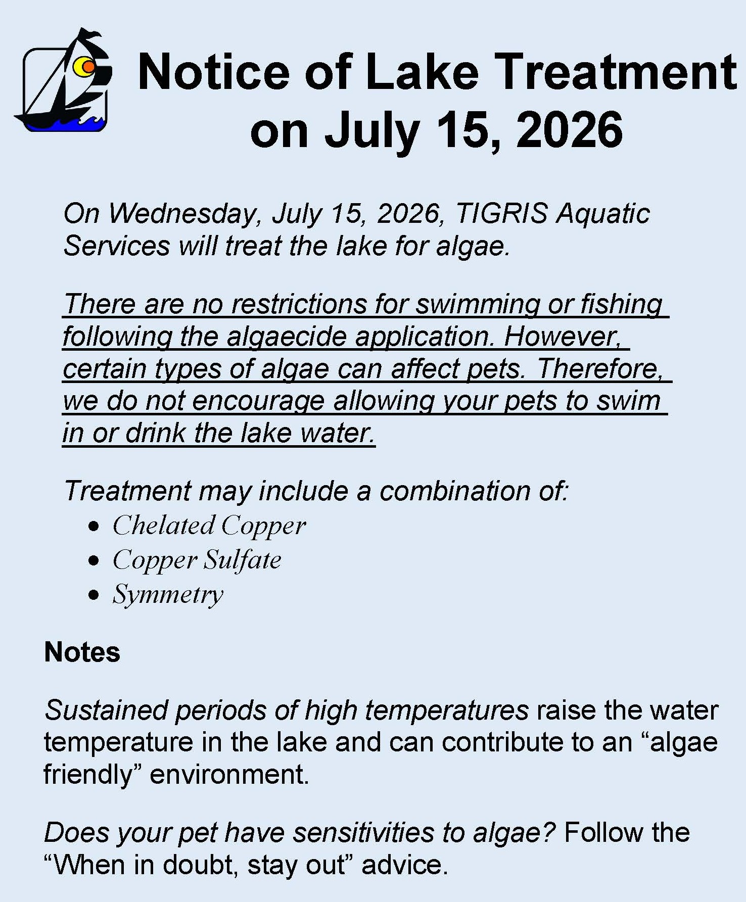 7-15-2026 Lake Treatment Notice 7-15-2026 Lake Treatment Notice