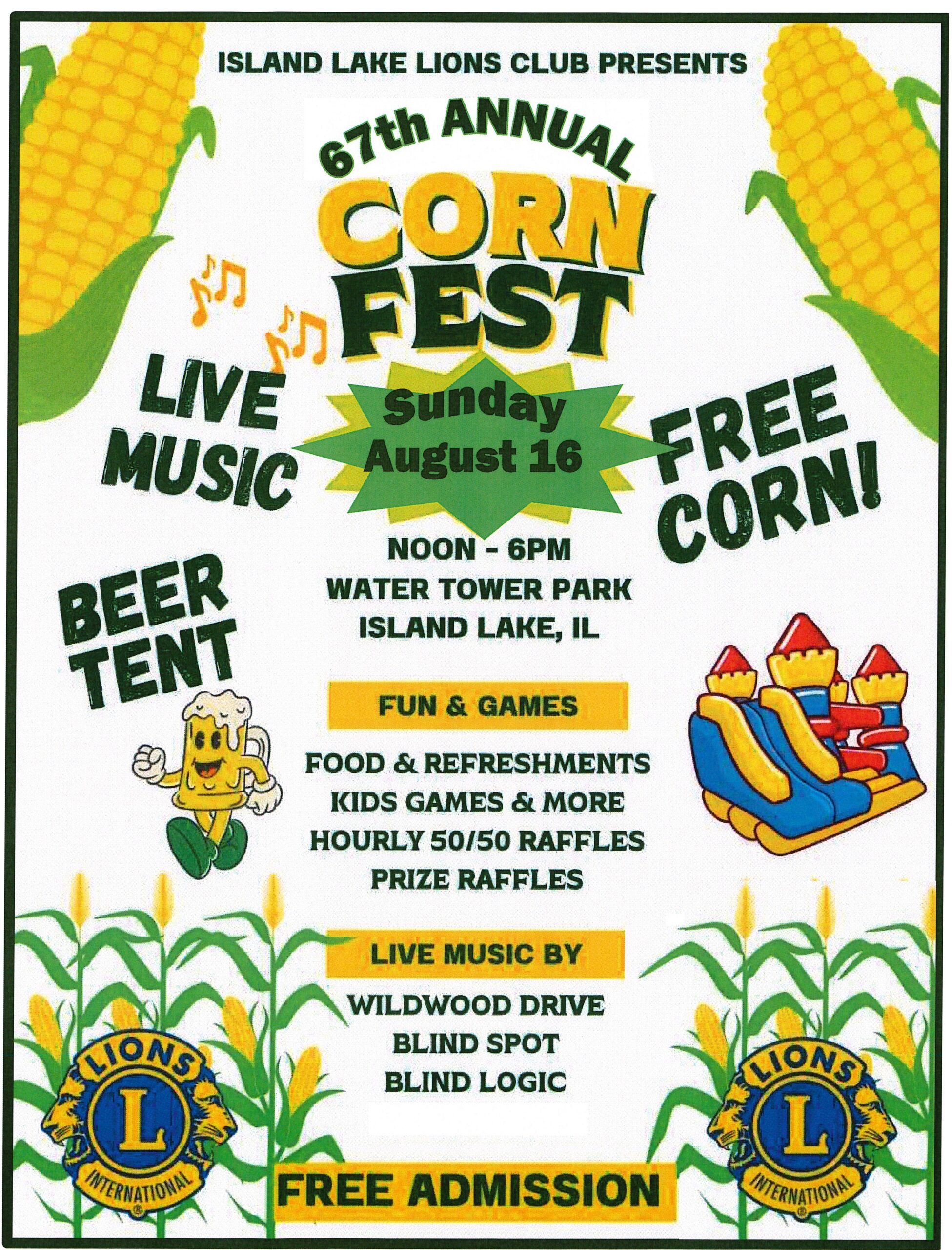 Corn Fest 2026 Flyer Corn Fest 2026 Flyer
