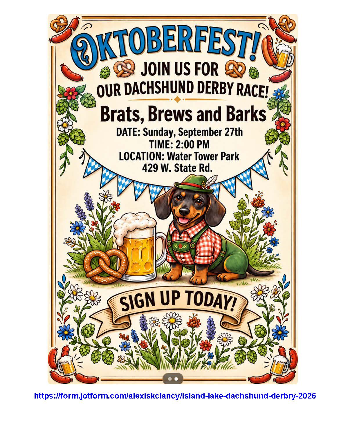 Dachshund Derby Flyer Dachshund Derby Flyer